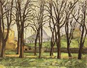 Chestnut Trees at the jas de Bouffan in Winter, Paul Cezanne